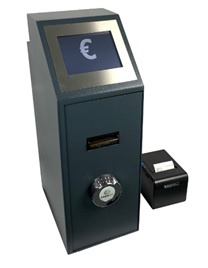 Point of Sale (POS) Noten Deposit System für Kassenabschöpfung oder für die Einzahlung der Tageseinnahmen